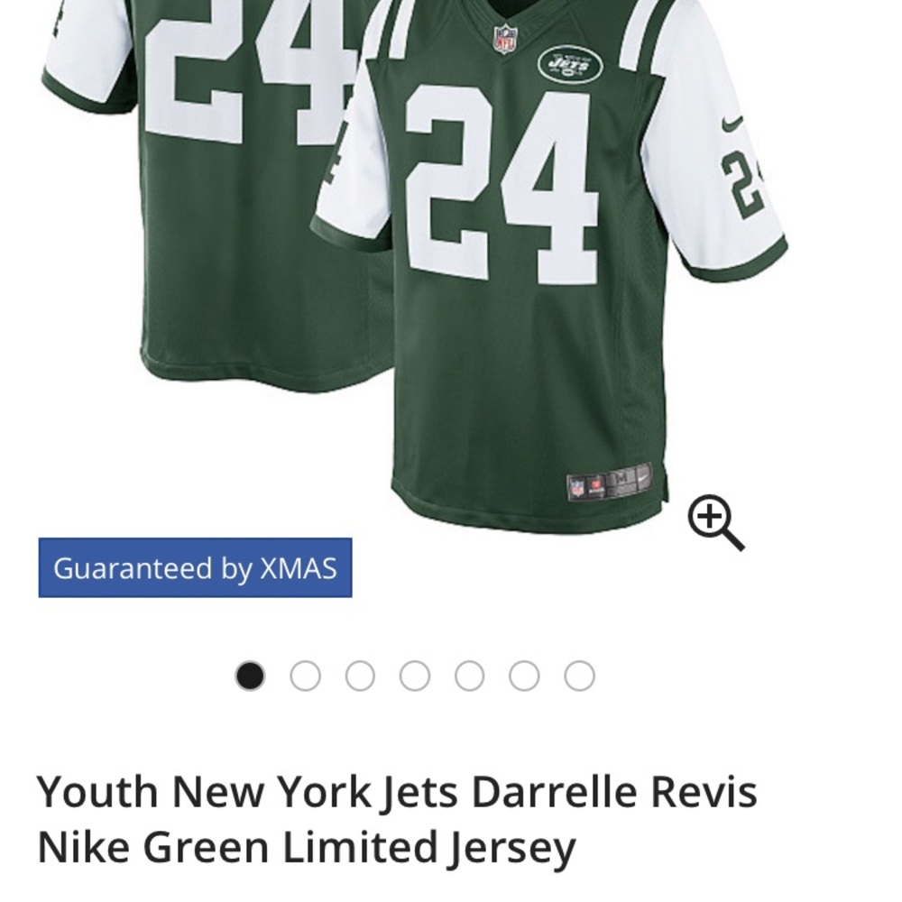 NEW YORK JETS REVIS JERSEY